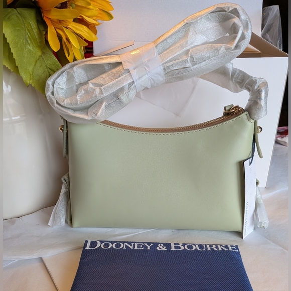 Dooney & Bourke Penrose Hobo Crossbody 22 in PISTACHIO - NWT - Picture 3 of 7